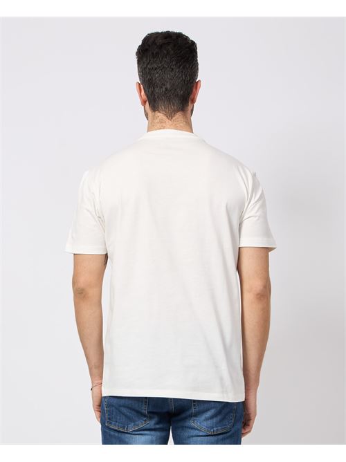 T-shirt uomo AX con stampa sul petto ARMANI EXCHANGE | XM000548-AF10362U0009